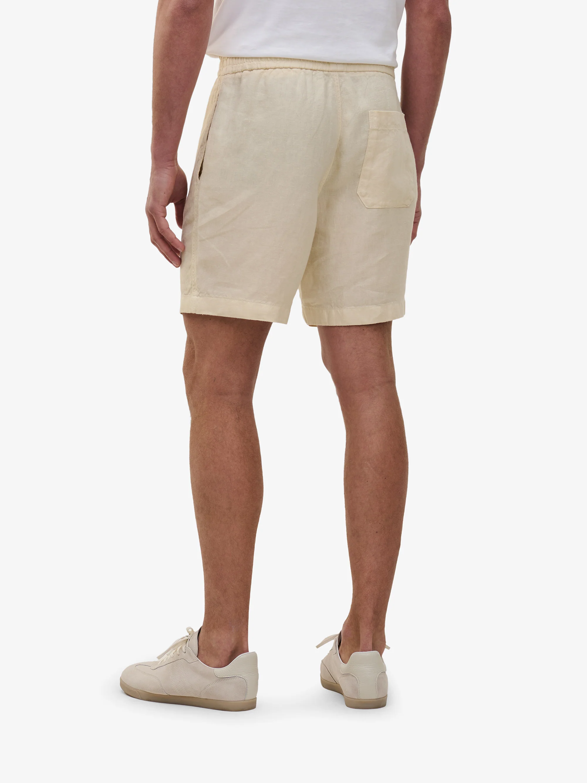 Alex Short Linen PA01008-BEI - Image 4