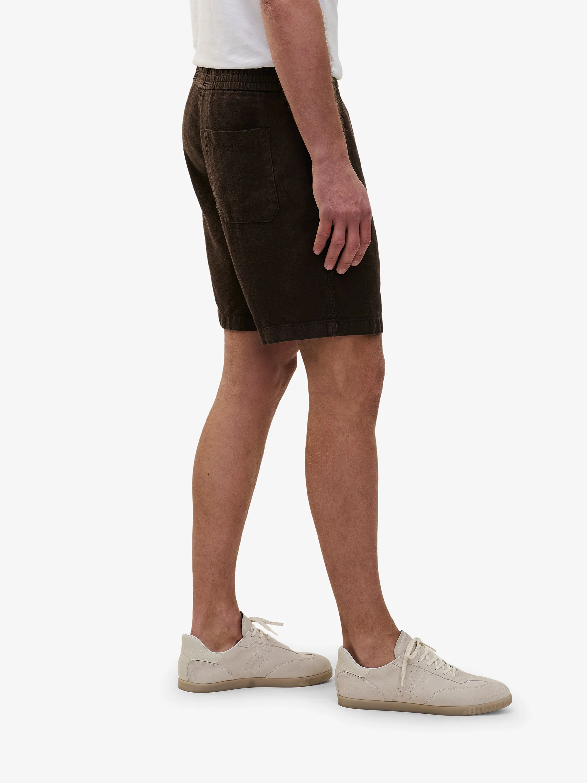 Alex Short Linen PA01008-DBR - Image 3
