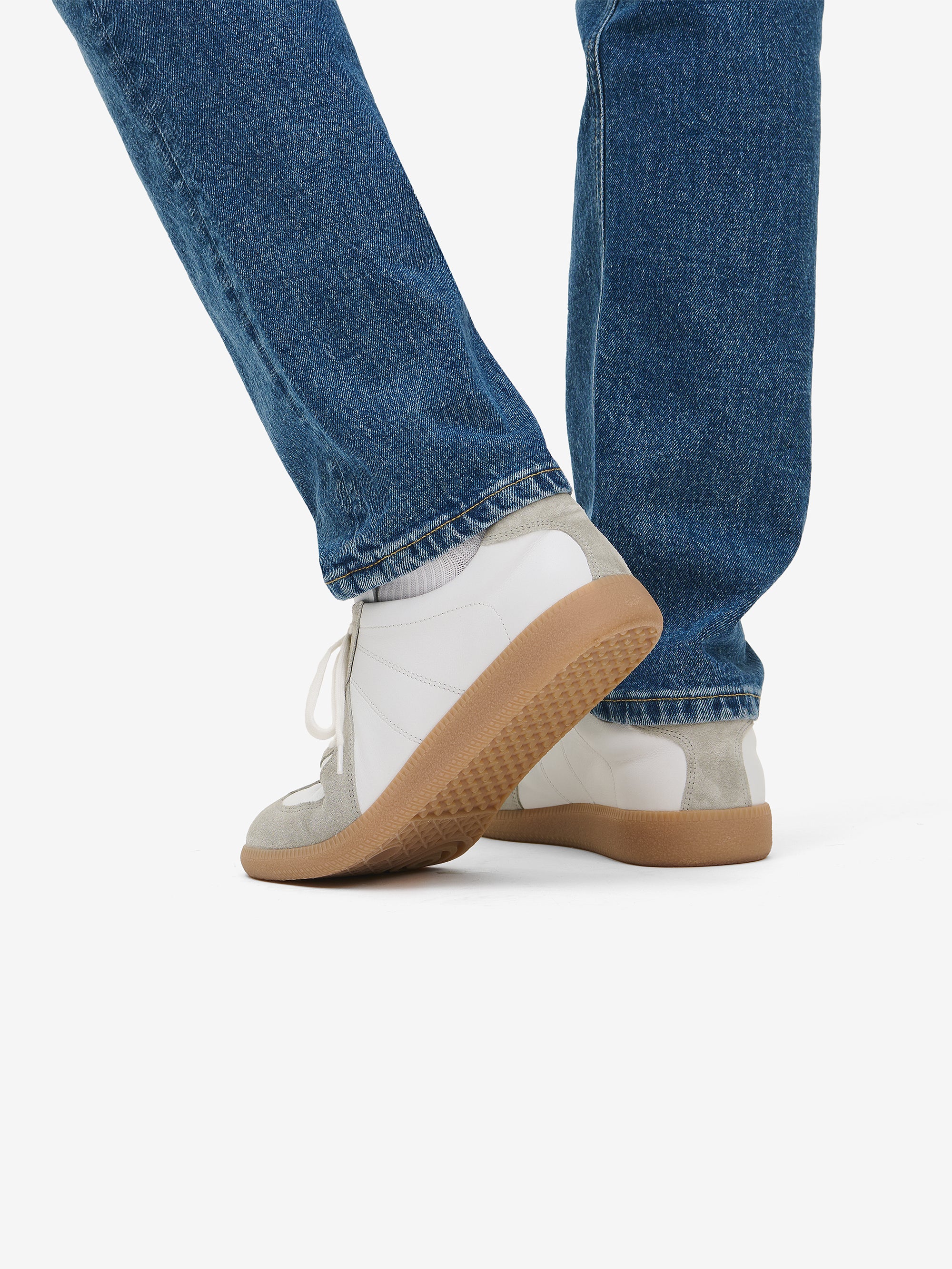 Carson Leather Suede FW01001-WHT - Image 5