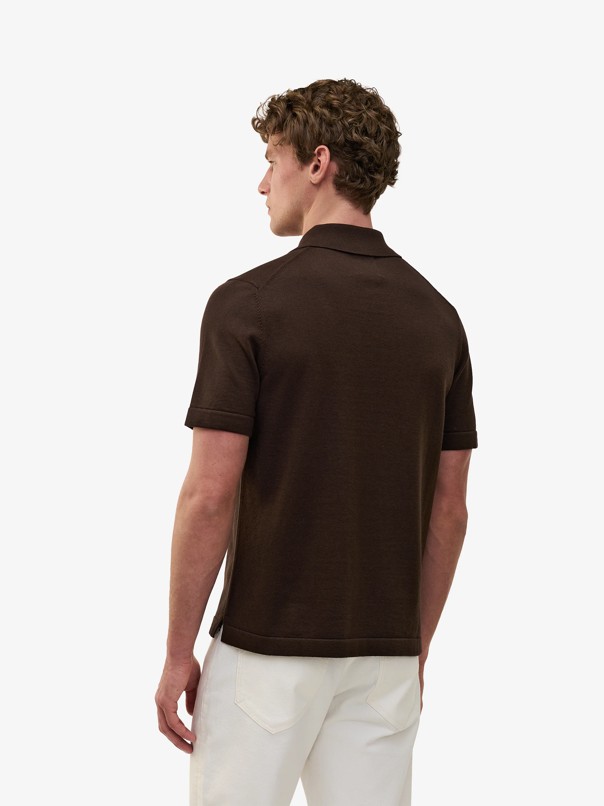 James SS Heavyweight Cotton Silk KW01013-DBR - Image 4