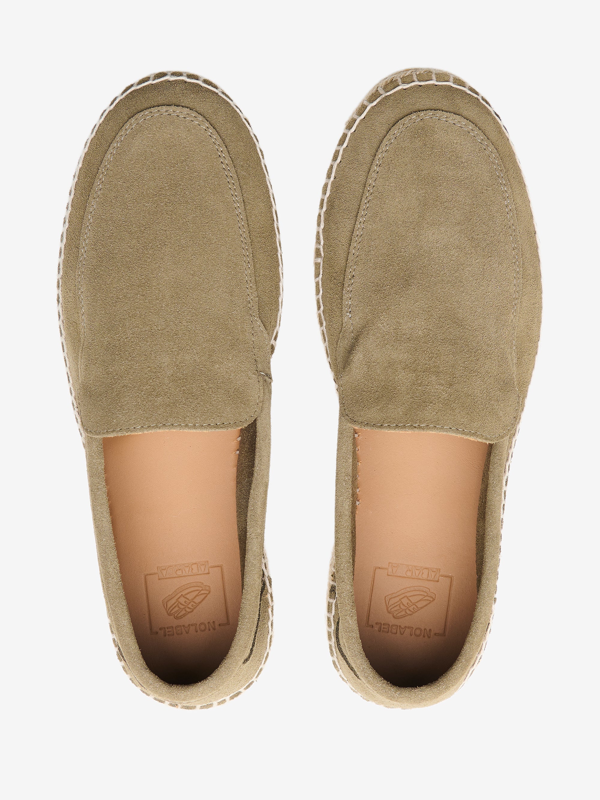 No Label x Abarca Suede Espadrilles Suede FW01006-DSG - Image 3