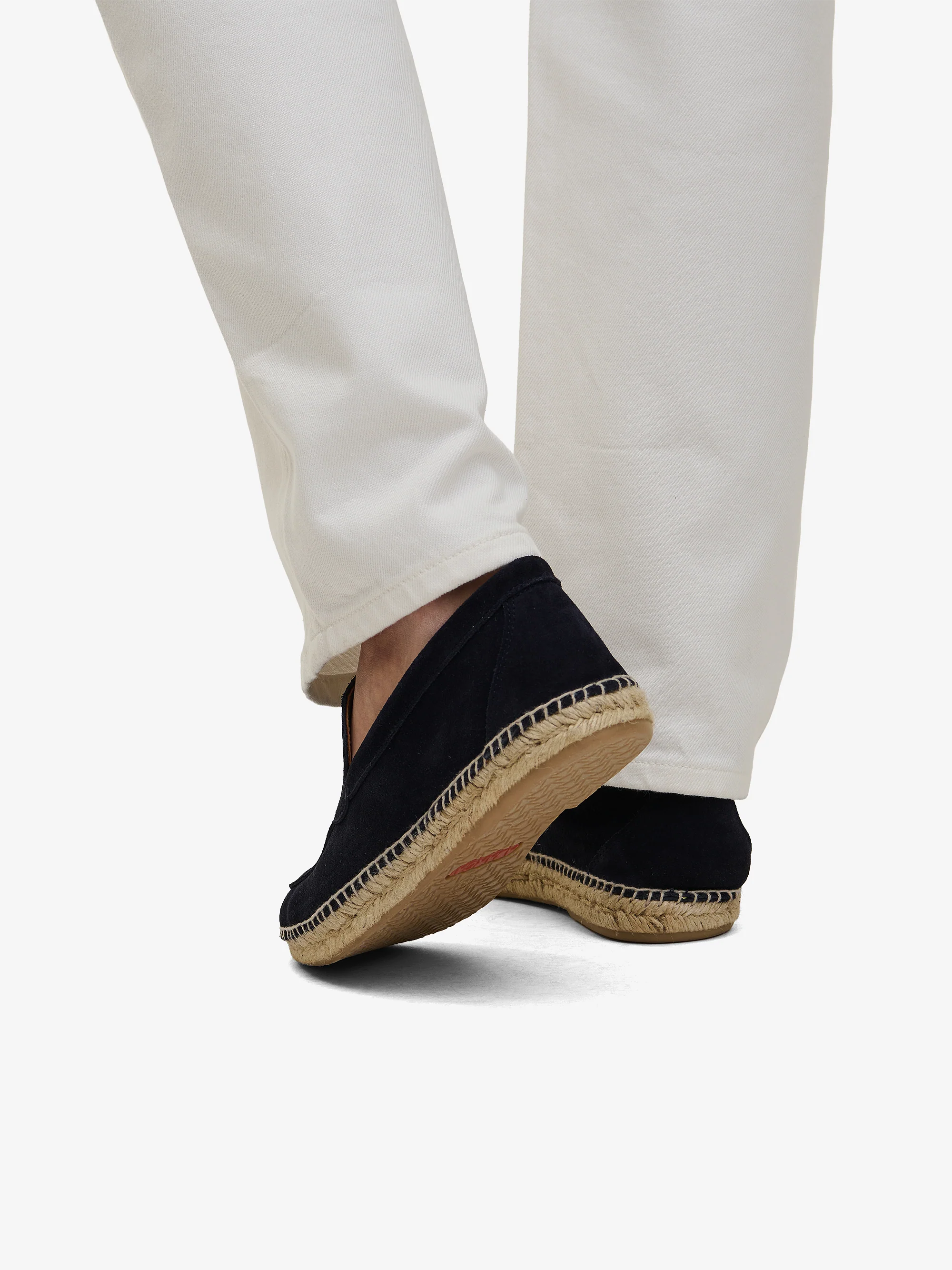 No Label x Abarca Suede Espadrilles Suede FW01006-NVY - Image 4