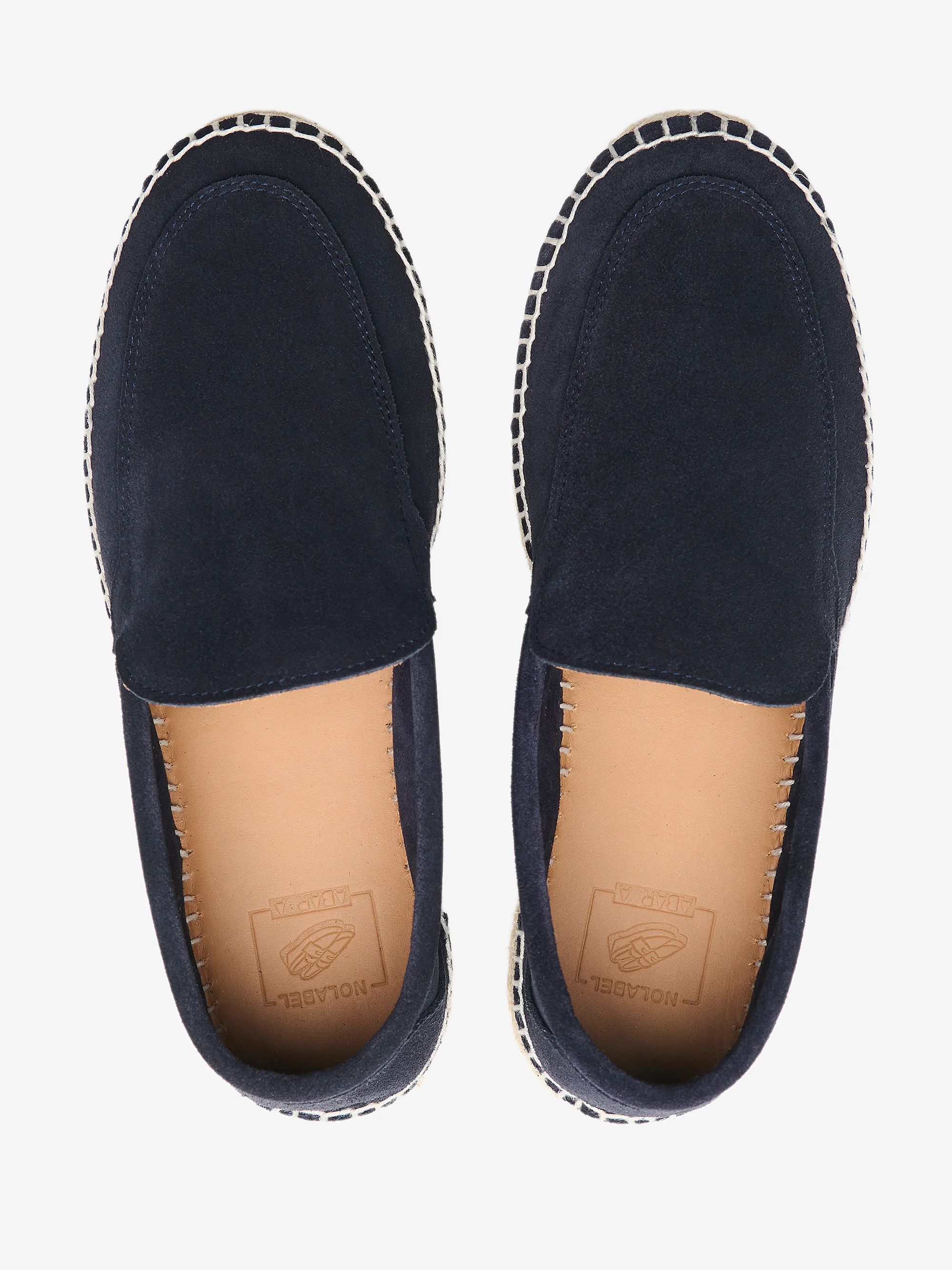 No Label x Abarca Suede Espadrilles Suede FW01006-NVY - Image 5