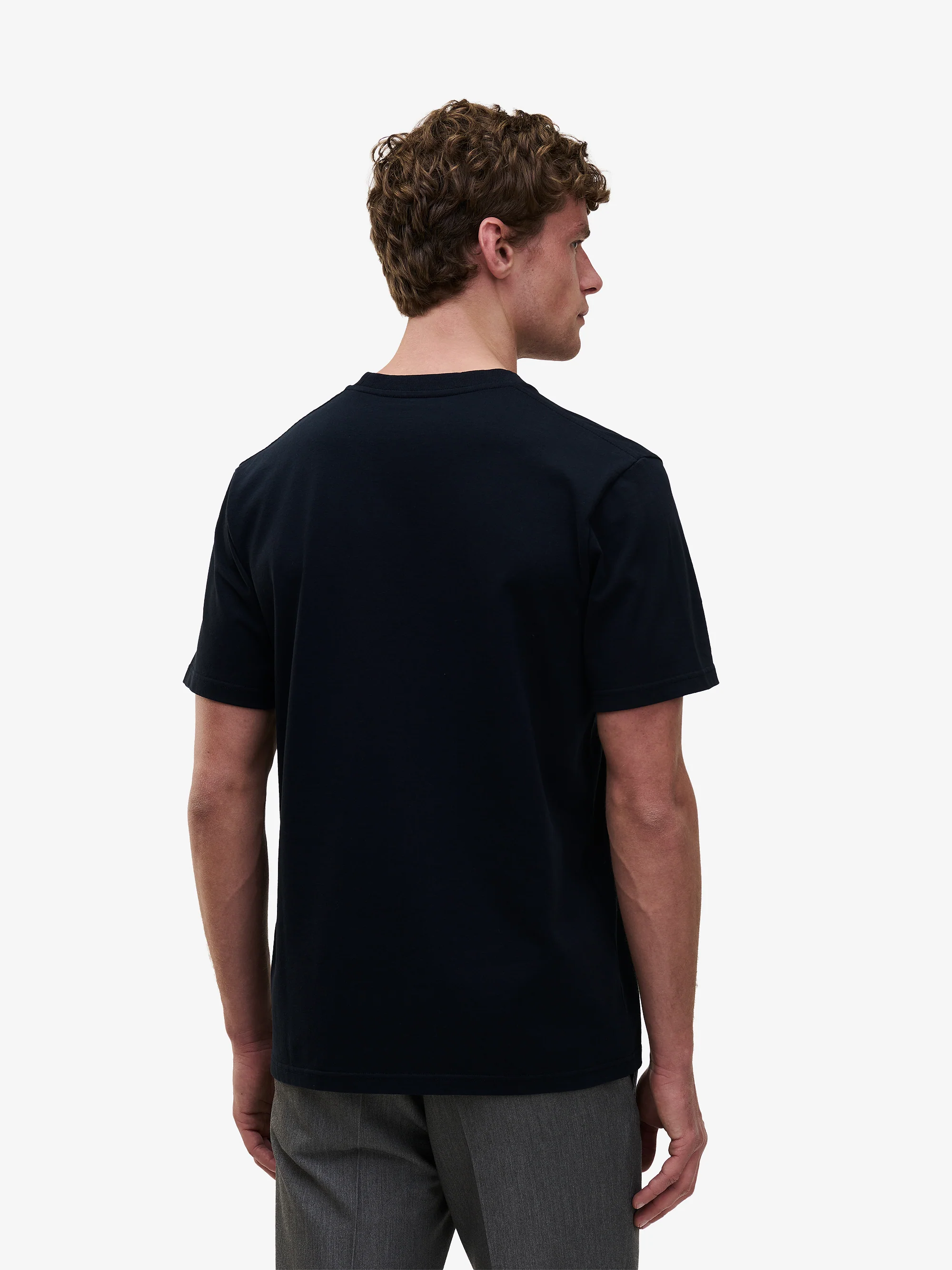 Tee Midweight Organic Cotton TS90017-NVY - Image 4